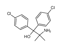 2-Amino-1,1-bis(4-chlorophenyl)-2-methyl-1-propanol Structure