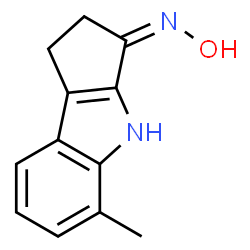 Cyclopent[b]indol-3(2H)-one, 1,4-dihydro-5-methyl-, oxime (9CI) picture