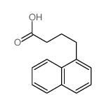 1-Naphthalenebutyric acid Structure