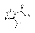 1H-1,2,3-Triazole-4-carboxamide,5-(methylamino)-(9CI) Structure