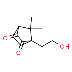 Bicyclo[2.2.1]heptane-2,3-dione, 1-(2-hydroxyethyl)-7,7-dimethyl- (9CI) picture