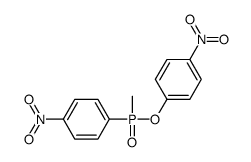 4-Nitrophenyl methyl(4-nitrophenyl)phosphinate Structure