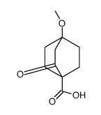 1-methoxy-3-oxobicyclo[2.2.2]octane-4-carboxylic acid Structure