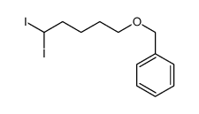 5,5-diiodopentoxymethylbenzene结构式