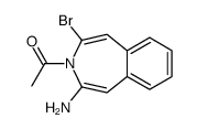 1-(2-amino-4-bromo-3-benzazepin-3-yl)ethanone结构式