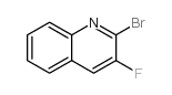 2-Bromo-3-fluoroquinoline结构式