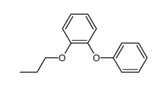 1-phenoxy-2-propoxy-benzene结构式