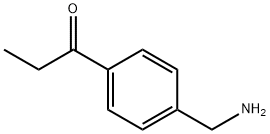 1-(4-(Aminomethyl)phenyl)propan-1-one Structure