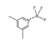 3,5-dimethyl-1-(trifluoro-l4-boranyl)pyridin-1-ium Structure