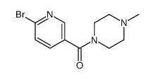 (6-bromopyridin-3-yl)-(4-methylpiperazin-1-yl)methanone图片