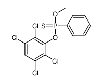 methoxy-phenyl-sulfanylidene-(2,3,5,6-tetrachlorophenoxy)-λ5-phosphane Structure