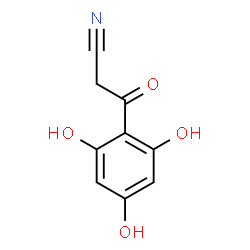 3-oxo-3-(2,4,6-trihydroxy-phenyl)-propionitrile Structure