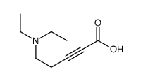 5-(Diethylamino)-2-pentynoic acid Structure