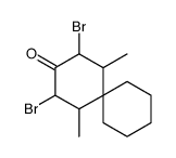2,4-dibromo-1,5-dimethylspiro[5.5]undecan-3-one Structure