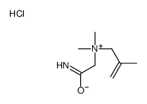 (2-amino-2-oxoethyl)-dimethyl-(2-methylprop-2-enyl)azanium,chloride结构式