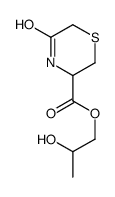 2-hydroxypropyl 5-oxothiomorpholine-3-carboxylate Structure