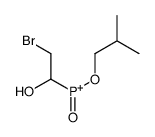 (2-bromo-1-hydroxyethyl)-(2-methylpropoxy)-oxophosphanium Structure