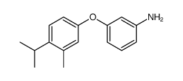 3-(4-ISOPROPYL-3-METHYL-PHENOXY)-PHENYLAMINE picture