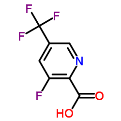 3-Fluoro-5-(trifluoromethyl)picolinic acid structure