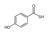 Benzenecarbothioic acid, 4-hydroxy结构式