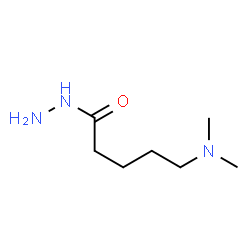 Valeric acid,5-(dimethylamino)-,hydrazide (7CI) structure