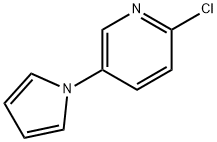 2-氯-5-(1H-吡咯-1-基)吡啶结构式