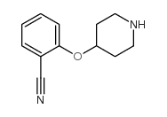 2-(Piperidin-4-Yloxy)Benzonitrile Structure