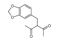 3-(1,3-benzodioxol-5-ylmethyl)pentane-2,4-dione Structure