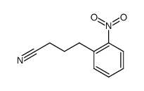 4-(2-nitrophenyl)-n-butyronitril结构式