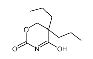 5,5-dipropyl-1,3-oxazinane-2,4-dione结构式