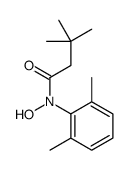 N-(2,6-dimethylphenyl)-N-hydroxy-3,3-dimethylbutanamide结构式