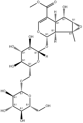 6′-O-β-D-Glucopyranosylphlorigidoside C结构式