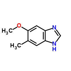 Benzimidazole, 5(or 6)-methoxy-6(or 5)-methyl- (7CI)结构式