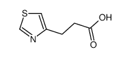 3-(Thiazol-4-yl)propanoic acid Structure