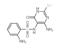 2-amino-N-(4-amino-6-oxo-2-sulfanylidene-3H-pyrimidin-5-yl)benzenesulfonamide picture