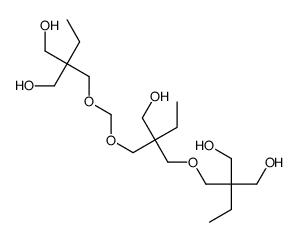 2-[[2-[[[2,2-bis(hydroxymethyl)butoxy]methoxy]methyl]-2-(hydroxymethyl)butoxy]methyl]-2-ethylpropane-1,3-diol structure