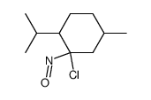 3-Chlor-3-nitroso-1-methyl-4-isopropyl-cyclohexan结构式