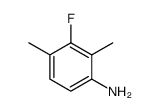 Benzenamine, 3-fluoro-2,4-dimethyl结构式