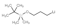 3-T-BUTYLDIMETHYLSILOXYPROPYLLITHIUM Structure