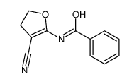 N-(4-cyano-2,3-dihydrofuran-5-yl)benzamide Structure