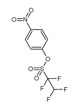 4-nitrophenyl 1,1,2,2-tetrafluoroethanesulfonate结构式