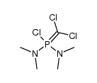 chlorobis(dimethylamino)dichloromethylenephosphorane Structure