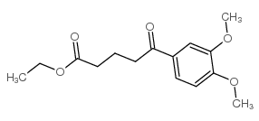 ETHYL 5-(3,4-DIMETHOXYPHENYL)-5-OXOVALERATE结构式