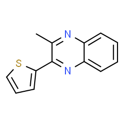 2-Methyl-3-(thiophen-2-yl)quinoxaline structure