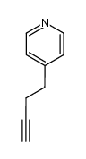 Pyridine, 4-(3-butynyl)- (6CI) structure