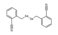 bis(2-cyanobenzyl)diselenide Structure