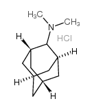 N,N-二甲基-2-金刚烷胺盐酸盐结构式