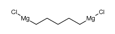 dichloro-μ-1,5-pentanediylmagnesium Structure