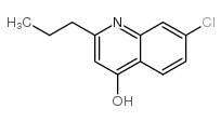 7-CHLORO-2-PROPYL-4-QUINOLINOL structure