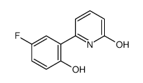 6-(5-fluoro-2-hydroxyphenyl)-1H-pyridin-2-one Structure